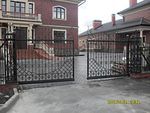 Кованые ворота фото