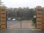 Кованые ворота фото