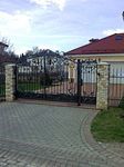 Кованые ворота фото