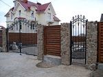 Кованые ворота фото