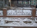 Кованый забор фото